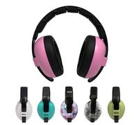 BANZ Paraorecchie con protezione per neonati e bambini piccoli (classificazione dei leader del settore antirumore e antirumore) Rosa