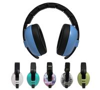 BANZ Paraorecchie morbido e confortevole con protezione apparecchi acustici per neonati e bambini piccolo (Valutazione di riduzione del rumore leader nel settore industriale) 0-2 anni Blu