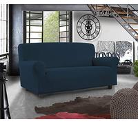 Banzaii copridivano elastico universale, fodera per divano con braccioli - 1 Posto Blu - Made in Italy