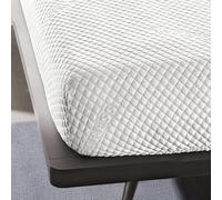 Banzaii Coprimaterasso Una piazza e mezza Imbottito Antistress Massaggiante, 120/130 cm x 190/200 cm, Made in Italy