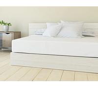 Banzaii Lenzuolo sotto con Angoli in Microfibra trattamento Manopesca, No Stiro, Una Piazza e Mezza 110/120 x 190/200 x 30 cm, adatto sia a materassi alti che bassi, Bianco Made in Italy