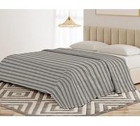 Banzaii Telo Copriletto Multiuso 210x250 cm, Copridivano Universale, Telo Arredo per Letto e Divano, Copritutto Resistente Ilaria Beige