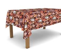 Banzaii Tovaglia in PVC Cerata Antimacchia Resistente a Sole e Intemperie Facile Da Tagliare Nella Misura Che Vuoi - Pane 140x400 cm