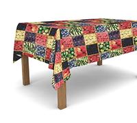 Banzaii Tovaglia in PVC Cerata Antimacchia Resistente a Sole e Intemperie Facile Da Tagliare Nella Misura Che Vuoi - Frutta 140x400 cm