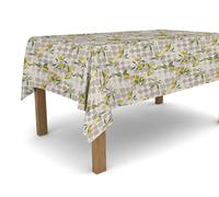 Banzaii Tovaglia in PVC Cerata Antimacchia Resistente a Sole e Intemperie Facile Da Tagliare Nella Misura Che Vuoi - Capri Beige 140x400 cm
