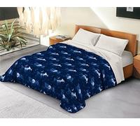 Banzaii Trapunta Singola 170x260 cm Invernale in Ecopiuma da 380 gr/mq calda e morbida - Piumone Invernale Anallergico e Traspirante - Prodotto in Italia - Justine