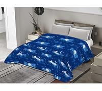 Banzaii Trapuntino Mezza Stagione, Copriletto Autunnale Primaverile, Trapuntato Imbottito Una Piazza e Mezza 220x260 cm Justine Made in Italy