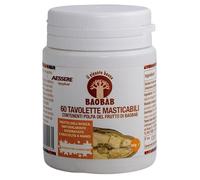 Aessere Integratore Alimentare Baobab, 60 Tavolette Masticabili, 60g