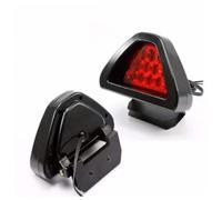 Baobiutin Auto Luce posteriore, DRL ROSSO 12 LED LED CARTA PAGGIO DI STOP MEGGIO TRIANGOLARE LIGHT LIGHT SEFIT SICUREZZA LAMPAGGIO DI SICURICO, STOP LIGHT, FOG PER LIGHT LIGUATO AUTORI LUCI DI AUTO