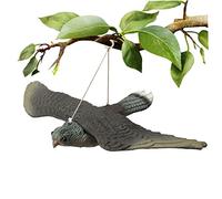 Baobiutin Esca per falchi Repellente per Uccelli Realistico Spaventapasseri Impermeabile per Uccelli Spaventapasseri appesi con Corde sospese per la Decorazione del Giardino all'aperto, deterrente