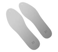 Baoblaze 1 paio di solette in acciaio inossidabile, protezione anti-unghia, accessorio professionale e durevole, solette leggere di per scarpe da, Ue37