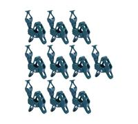 Baoblaze 10x Clip a Molla per luci di Natale Clip Rapide per Base E12 E17 Regolabile per grondaia