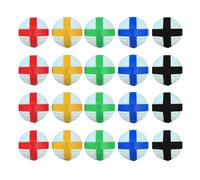 Baoblaze 20 Palline da Golf appiccicose per Palline da Allenamento da Interno ed Esterno in Tessuto, di Ricambio Portatili con Gancio e Passante