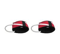 Baoblaze 2X Cinturini da Polso per Immersioni Subacquee, Sport Subacquei, Universali E Comodi, per Lo Snorkeling, per Subacquei E Amanti della Luce Subacquea, 1.5 inch Width
