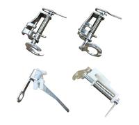 Baoblaze 4 Pezzi Piedino Premistoffa per Macchina Da Cucire Piedini per Punto Bordo per Maglia E Quilting