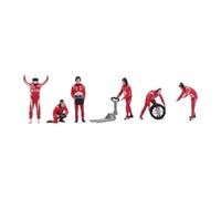 Baoblaze 6 Pezzi 1/64 Modelli di Figure di da Corsa Accessori per diorami Fai da Te Simulazione Progetti Fai da Te Treni Decorazioni architettoniche