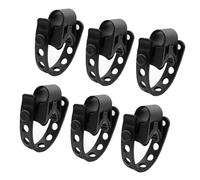 Baoblaze 6 Pezzi di Cinghie in Gomma per Portabici, Accessorio di Montaggio per Portabici, Installazione Rapida, Bloccaggio Sicuro E Regolabile