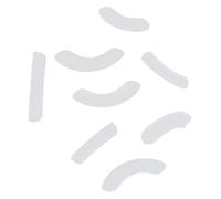 Baoblaze 8 Pezzi Grill Riutilizzabili in Silicone, Attacco per Barra per Protesi Dentarie, 1