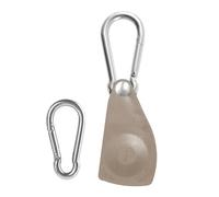 Baoblaze a Cricchetto Tenditore per Corde di Ancoraggio Gancio di Fissaggio Serracavo con Meccanismo a Manopola per Regolazione Semplice Ada, Caffè