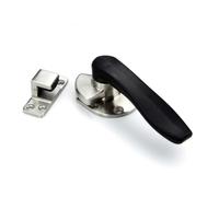 Baoblaze a Leva con Riscontro | Impugnatura Ergonomica Nera, Struttura Robusta in Metallo, per Frigorifere, Professionali, Stile E