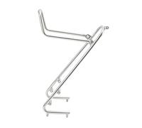 Baoblaze Accessori per Borse Laterali Anteriori ribassate per Bicicletta: Installazione Semplice, Montaggio Professionale, Parti di Ricambio, Portapacchi, Argento