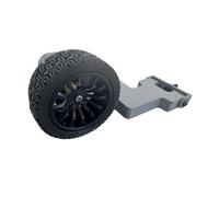 Baoblaze Accessori per generatori per Biciclette, ricambi, Leggero, Professionale, Facile da installare, generatore a Frizione Portatile, Nero
