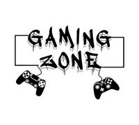 Baoblaze Adesivo da parete con controller di gioco in PVC, carta da parati luminosa al buio, fai da te, decorazione murale, decalcomania per ufficio, sala