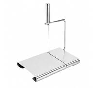 Baoblaze Affettatrice in Acciaio Inox con Filo di Multiuso Tagliaformaggio con Manico Cilindrico e Braccio Snodato Robusta per,