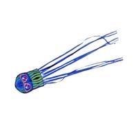 Baoblaze Aquilone a Forma di Polpo, Gioco di Volo per Bambini, Elegante, Facile da Far Volare, Giocattoli per Bambini, Aquilone da Spiaggia a per Fa, Blu