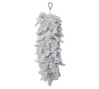 Baoblaze Artificiale Innevato Folto | Design Compatto Salvaspazio, Decorazione da Appendere con Gancio, per D'ingresso, Stile A