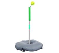 Baoblaze Attrezzatura Allenamento Tennis Palla con Laccio Supporto Centrale Stabile Piedini Materiale Acciaio Inossidabile E PVC Funzione Sviluppo Colpo Adatta