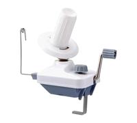 Baoblaze Avvolgitore per gomitoli di filato portatile, comodo e leggero, per uso domestico, con manovella, per l'avvolgimento di matasse di filati e fibre, Grigio
