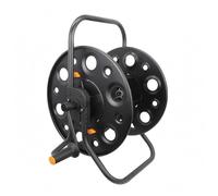 Baoblaze Avvolgitubo Portatile Carrello Avvolgitubo Giardino Supporto Tubo Manovella Metallo Durevole Base Triangolare Ordine Senza Nodi Facilita Stoccaggio
