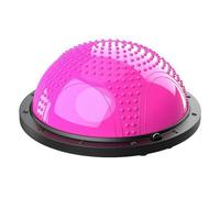 Baoblaze Balance Training Ball per Esercizi Equilibrio Core Stabilità Mezza Sfera Gonfiabile con Superficie Antiscivolo Adatta a, Rosa, Rosa Massaggio, Professionale Punti Massaggio