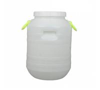 Baoblaze Barile con Doppio Coperchio Alimentare | Botte da 25 Litri per Fermentazione, Riutilizzabile, Barile per Fermentazione, Conserzione ', Fattoria, Rubinetto 48