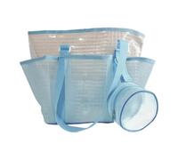 Baoblaze Borsa da spiaggia da donna, elegante borsa a tracolla per compleanno, shopping, città, Blu