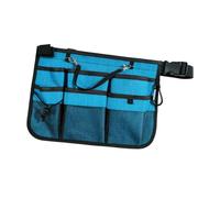 Baoblaze Borsa per cintura per attrezzi da infermiere Borsa per allattamento multi scomparto Tasca per cintura Organizer Grembiule per pulizia Borsa per, Blu