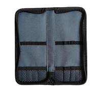 Baoblaze Borsa porta pennelli per pittura artistica, portatile, compatta, con cerniera, organizer per studio, zaino da viaggio