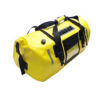 Baoblaze Borsa Posteriore Impermeabile Borsa Coda Borsone Sacca Viaggio in PVC 500D con Maniglia Punti di Fissaggio E Valvola Adatta a Viaggi Escursioni Weekend Outdoor, Giallo, Giallo, 66L