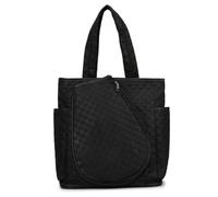 Baoblaze Borsa Tote con Cerniera Spaziosa, 20-35 L, Nero, Nero | Capiente, Borsa Trapuntata, per il tempo libero Libero