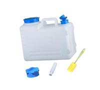 Baoblaze Brocca per Acqua da Campeggio con Rubinetto, Contenitore per Acqua Portatile, Versatile, Vuoto, di Grande capacità, da 15 Litri, per,