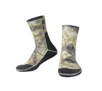 Baoblaze Calzini da Immersione Scarpe Termiche Neoprene Stivaletti Flessibili Antitaglio Perfettamente Indicate per Surfing Pesca Nuoto Escursioni sulla Spiaggia, Numeric_0, Mimetico