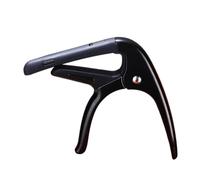 Baoblaze Capo Chitarra Acustica Molla a Pinza Capotasto Blocco Corde Fermo Design Maneggevole con Punto di Rotazione Singolo Serraggio Morbido Che Non il, Nero