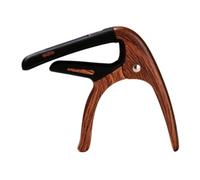 Baoblaze Capo Chitarra Acustica Molla a Pinza Capotasto Blocco Corde Fermo Design Maneggevole con Punto di Rotazione Singolo Serraggio Morbido Che Non il, Marrone