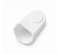 Baoblaze Cappuccio Bocchino Sassofono Copribocchino Protezione Punta in Gomma Resistente Elasticizzata Inserimento Semplice Rimozione Veloce Adatto a Studenti, Bianco, M