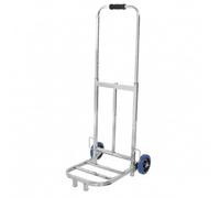 Baoblaze Carrello Manuale Mano Pieghevole Saliscale Carrello Manuale Mano in Acciaio Inox Silenzioso per Rampe, Casa, Stile A