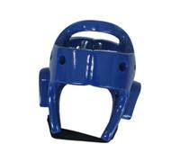 Baoblaze Casco da Boxe, Casco da Sparring, Versatile Regolabile per Taekwondo, Protezione per Allenamento di Kickboxing, Blu, M