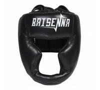 Baoblaze Casco da Protettivo con Ergonomica Imbottitura Fissaggio Regolabile E Protezione Integrale Adatto a Allenamento di Pugilato Sparring Muay Thai Uso per Bambini E Adulti, Nero, S