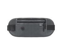 Baoblaze casual da viaggio con porta cellulare e cintura regolabile, porta soldi in vita, alla moda per tutti i giorni festival, Blu Grigio
