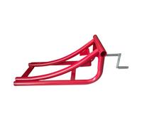 Baoblaze Cavalletto di sollevamento per ruote per riparazione, supporto per, resistente, professionale, altezza regolabile, Rosso